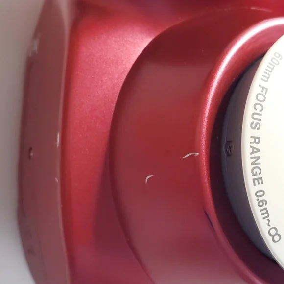 Polaroid PIC-300 Instant Film Camera (Red)